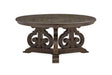 Bellamy - Round Cocktail Table - Dark Brown Magnussen Furniture