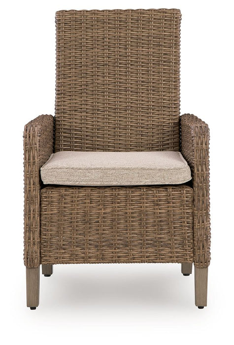 Laguna Heights - Arm Chair With Cushion (Set of 2) - Beige Signature Design by Ashley®