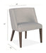 Kavanaugh - Upholstered Host Side Chair (Set of 2) - Gray Magnussen Furniture