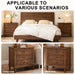 3 Drawer Nightstand With Charging Station, Bedside Table With USB & Type C Port And 2 AC Outlets Home Essentials