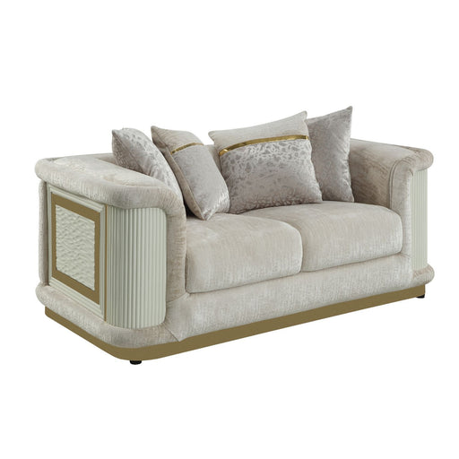 Bona - Loveseat - Cream Matrix Furniture Group