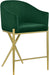 Xavier - Counter Stool with Gold Legs Meridian Furniture