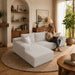 Modern L-Shaped Sectional Sofa With Left Facing Chaise Home Essentials