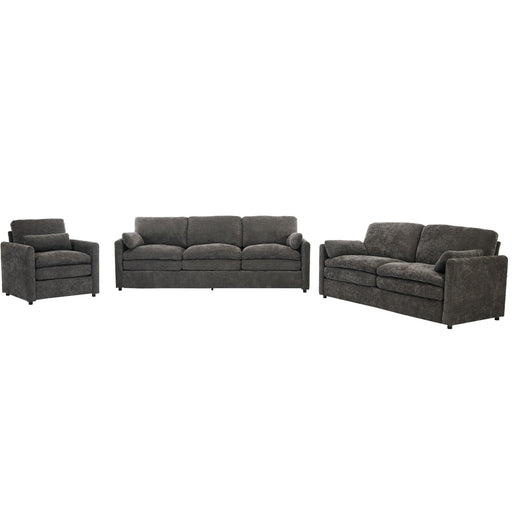 Cozy Sofa Set Oversized Comfy Cloud Sofa With Double Cushion Hearth and Haven