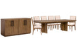 Marcel - Extendable Trestle Dining Table Set Magnussen Furniture