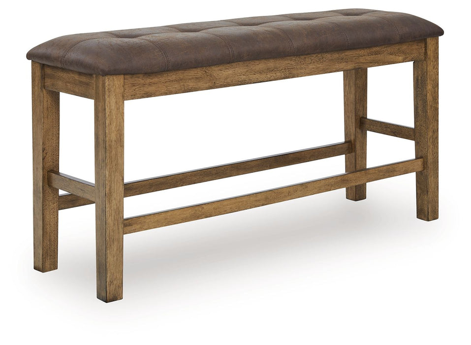 Urbinforte - Counter Height Extension Dining Table Set Signature Design by Ashley®
