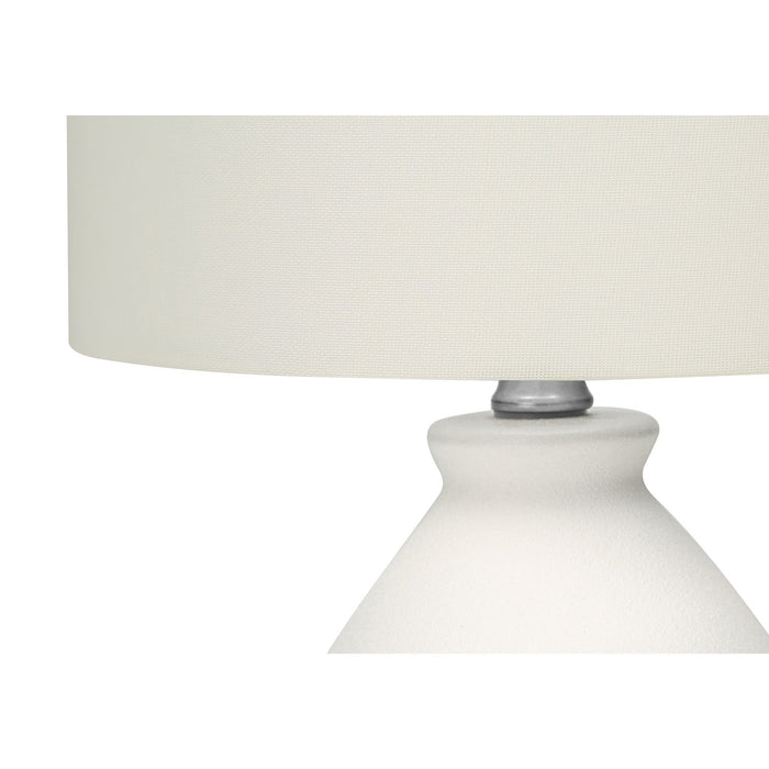 Lighting, Modern Table Lamp - Cream 8th Street