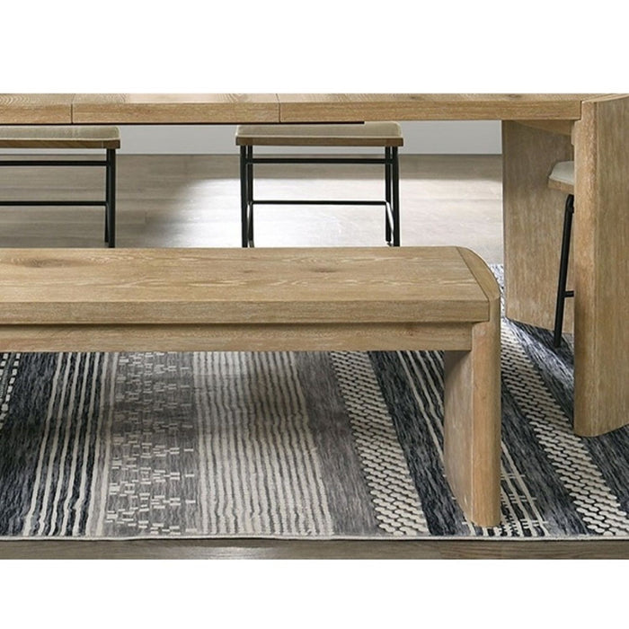 Upholstered Bench For Dining Room - Oak Home Essentials