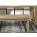 Upholstered Bench For Dining Room - Oak Home Essentials