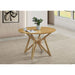 Barlow - Round Dining Table - Light Brown Furniture Max