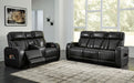 Boyington - 2 Pc. - Power Reclining Sofa And Loveseat - Black Signature Design by Ashley®