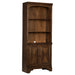 Stigham - Bookcase With 2 Door Cabinet, Adjustable Shelves, Cable Management - Oak Furniture Max