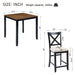 5 Piece Counter Height Dining Table Set With 4 Chairs Home Essentials
