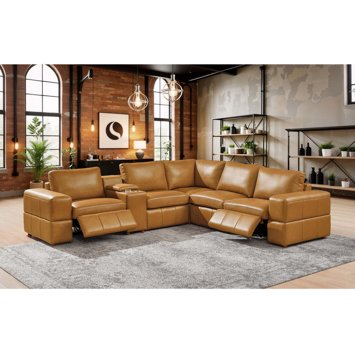 Upholstered Large Arms Sectional With Recliner Seats Home Essentials