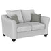 Alcazar - Arm Loveseat 2 Seater - Sand Furniture Max