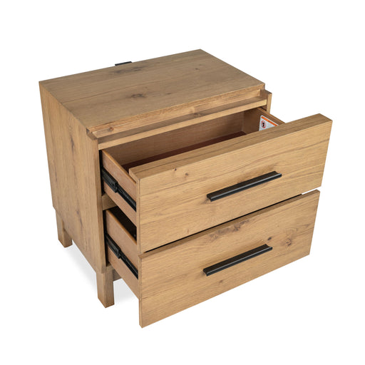 Davenport - Drawer Nightstand - Rustic Caramel Magnussen Furniture