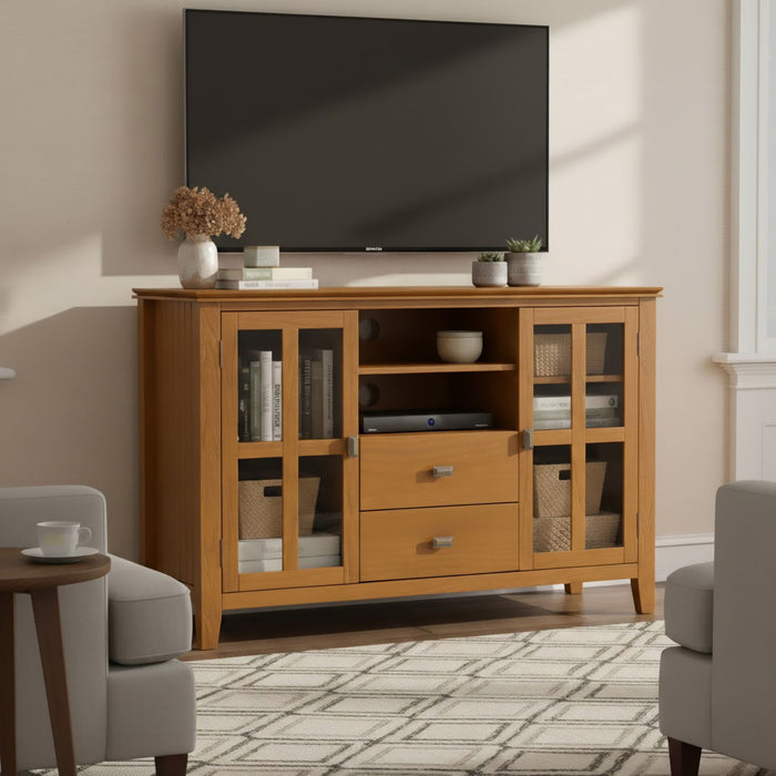 Artisan - Handcrafted, Tall TV Media Stand Simpli-Home