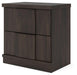 Shaehartin - Two Drawer Night Stand - Dark Brown Signature Design by Ashley®
