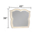 Flora - Framed Mirror With LED Lighting (Dresser Not Included) - Champagne Matrix Furniture Group