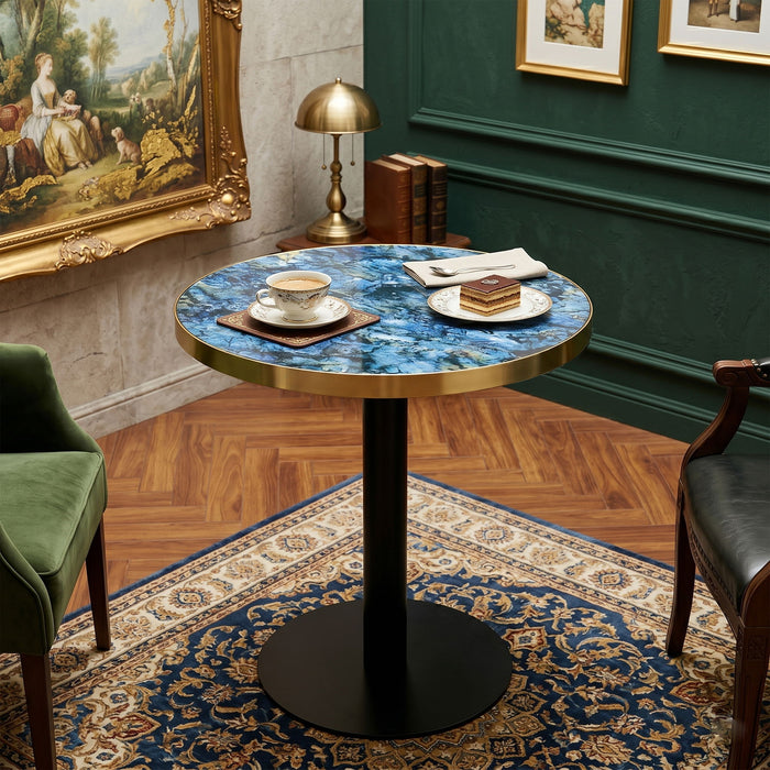Elegant Round Bistro Table Home Essentials