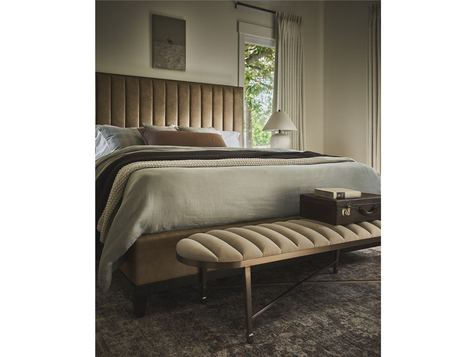 Fenwick - Bench - Beige / Dusty Bronze Universal Furniture