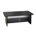 Rectangular Coffee Table With Sliding Door Storage Center Home Essentials