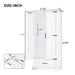 Tall Bathroom Storage Cabinet With 2 Doors And 2 Drawer, Adjustable Shelf - White Hearth and Haven
