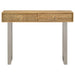 Harmony - 2 Drawer Table With Sled Base In Tones Accents - Natural Furniture Max