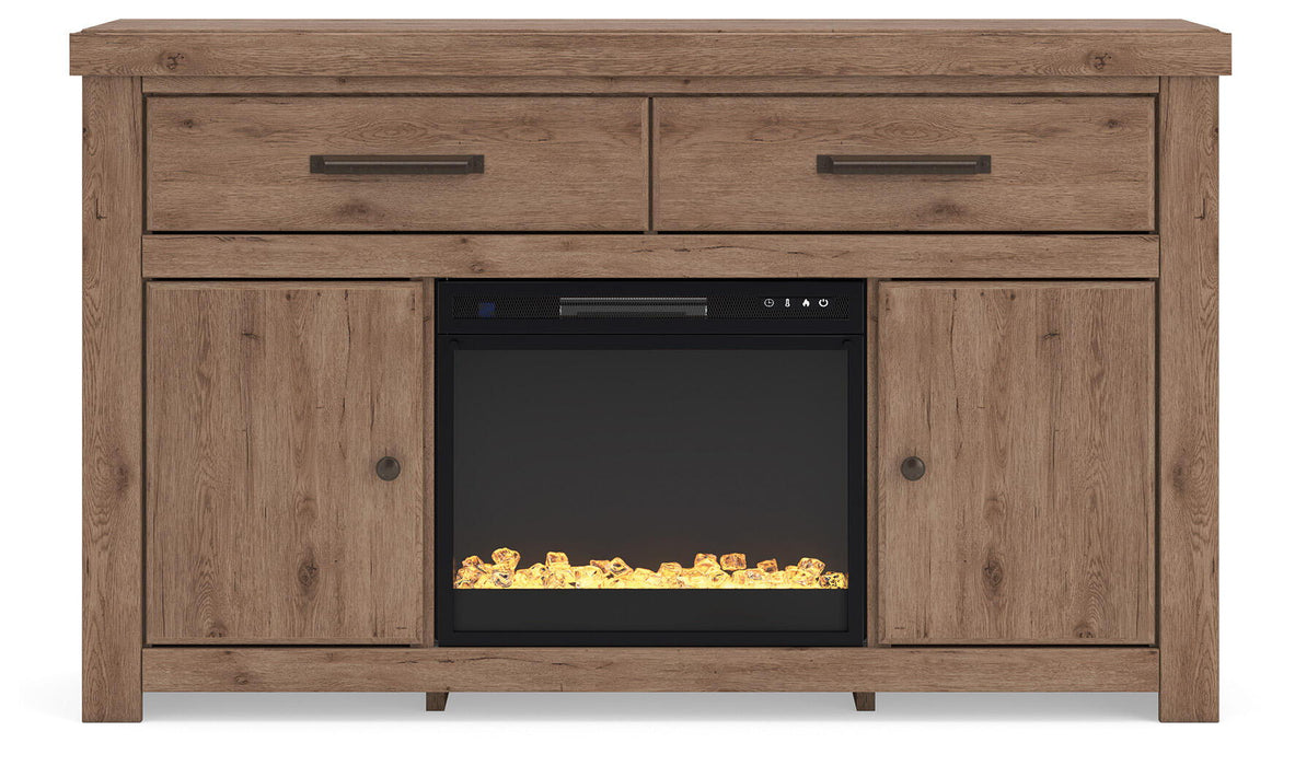 Garistyn - TV Stand With Fireplace Option Signature Design by Ashley®