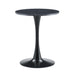 Round Dining Table With Faux Marble Top And Metal Pedestal +, 23.6" Diameter For Kitchen, Living Room, Small Spaces Home Essentials