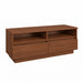 TV Stand For TVs Up To 50" With 2 Drawers Home Essentials