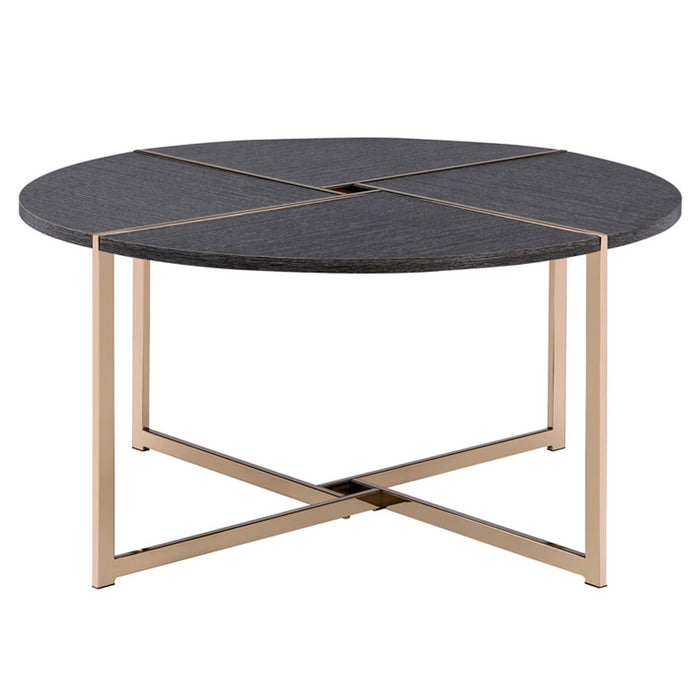 Bromia - Coffee Table - Black & Champagne