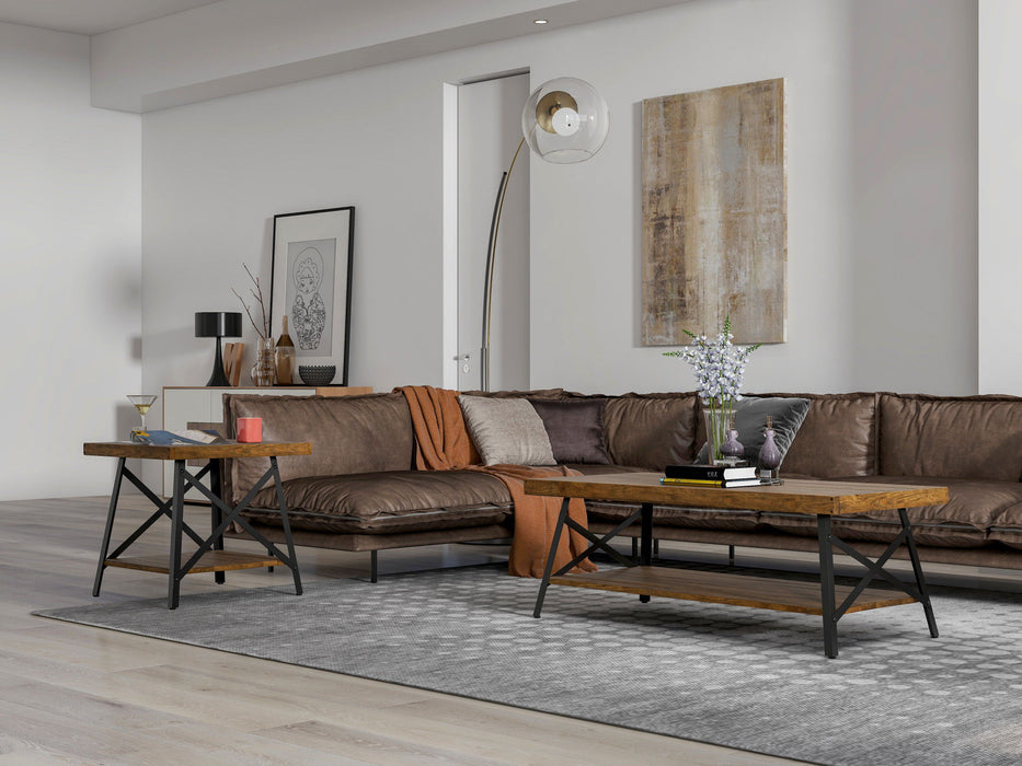 Douglas - End Table - Brown