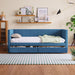 Daybed With Two Drawers And Wood Slat Halcyon Home