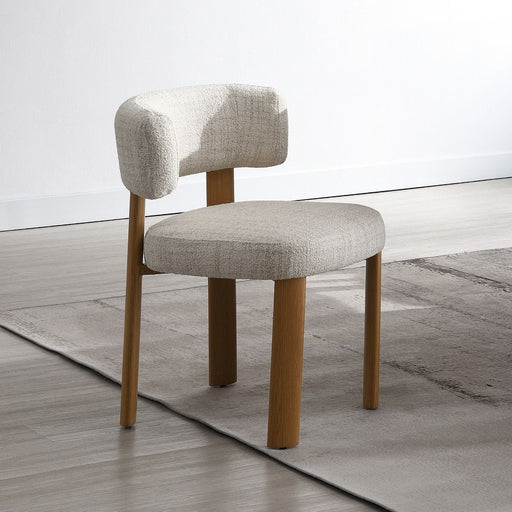 Ogin - Side Chair (Set of 2) - Beige & Gray ACME