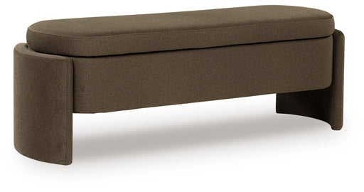 Vavuniya - Storage Bench - Brown Signature Design by Ashley®