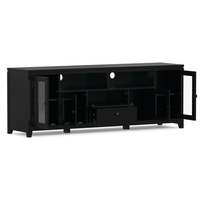 Cosmopolitan - Handcrafted Wide TV Media Stand Simpli-Home