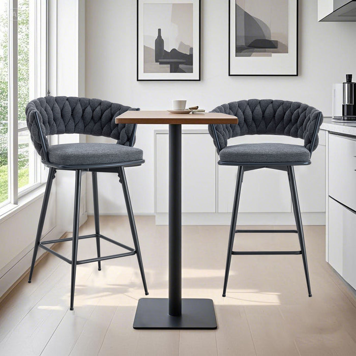 Modern Swivel Chair For Bar High Tables Home Essentials