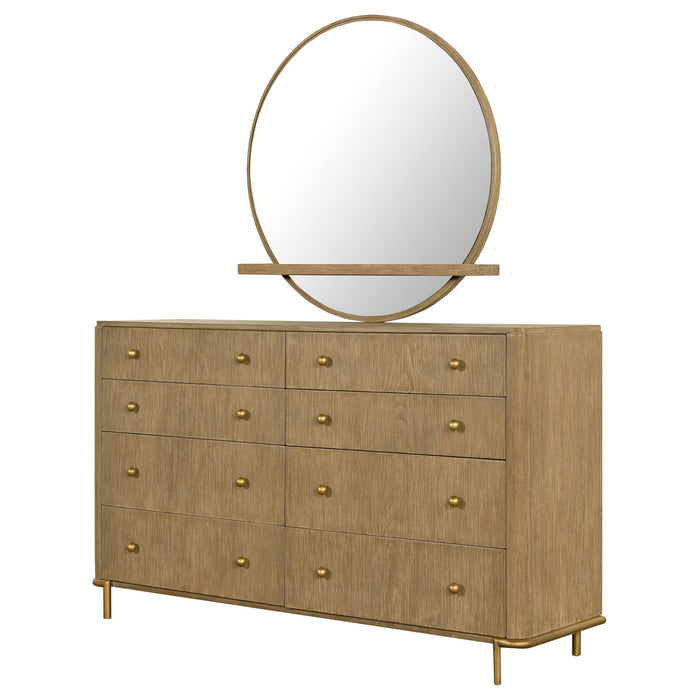 Benson - Dresser With Mirror Furniture Max