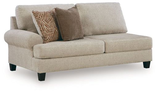 Steelwater Retreat - LAF Sofa - Latte Benchcraft®