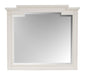 Willowbrook - Landscape Mirror - Egg Shell White With Slight Rub Through Magnussen Furniture