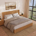 Platform Bed Frame With Headboard, Floor Standing Design Home Essentials