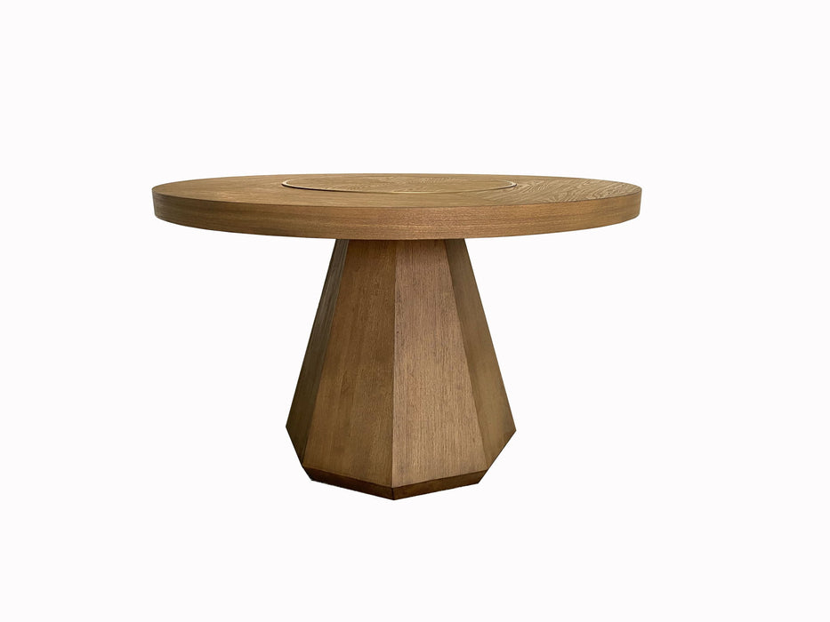 Elegant Round Dining Table Bernards Furniture