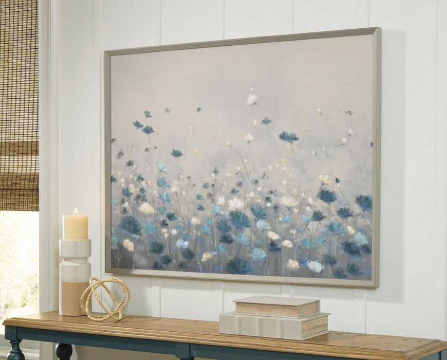 Claydale - Wall Art - Gray / Blue / White Signature Design by Ashley®