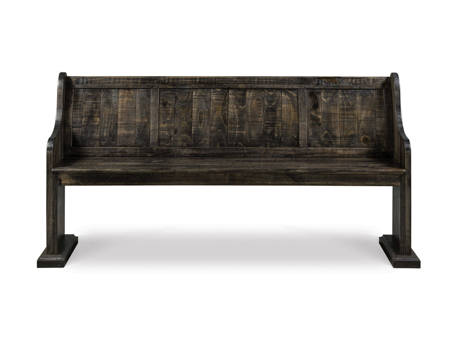 Bellamy - Bench With Back - Peppercorn Magnussen Furniture
