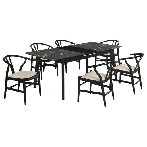Spivey - Dining Table Set With Chairs Furniture Max