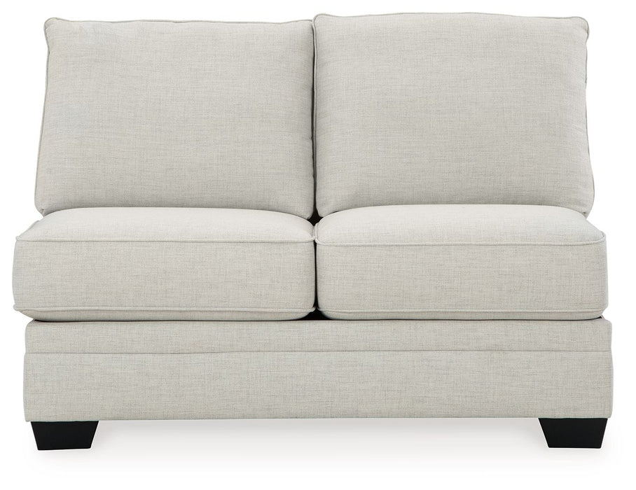 Huntsworth - Dove Gray - Armless Loveseat