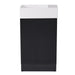 Modern Bathroom Vanity With Sink And 2 Tier Shelf Hearth and Haven