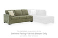 Bridgepoint - LAF Full Sofa Sleeper - Moss Signature Design by Ashley®
