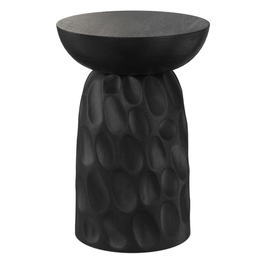 Boyd - V Chisel Accent Table - Black Simpli-Home